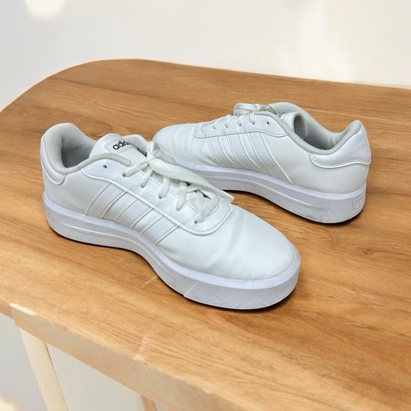 adidas Shoes - adidas | White Platform Low-Top Sneakers